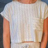 Lovely Day Linen Top