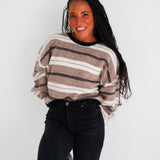 Sandstone Striped Sweater