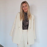 Carrey Button Blazer