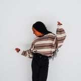 Sandstone Striped Sweater