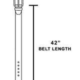 Thin Gold Buckle Belt