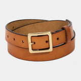 Square Belt Buckle Belt