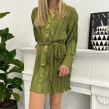 Bibi Pleated Dress