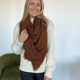 Mohair Blanket Scarf