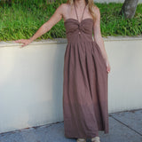 Espresso Time Maxi Dress