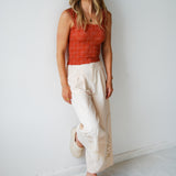 Deeply Rooted Embroidered Tank