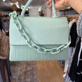 Anne Pleated Crossbody Bag