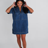 Ava Denim Dress