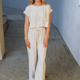 Lovely Day Linen Top