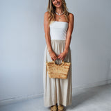 Simply Refined Strapless Dress