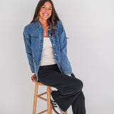 No Worries Denim Shacket