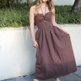 Espresso Time Maxi Dress