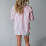 Sure Of Me Striped Button Up