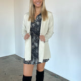 Carrey Button Blazer