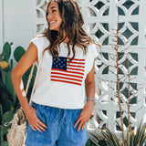 American Dream Sleeveless Sweater