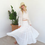 She's Cultured Midi Skirt