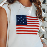 American Dream Sleeveless Sweater