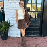 Lexie Turtleneck Sleeveless Sweater