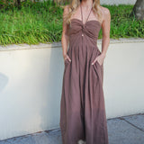 Espresso Time Maxi Dress