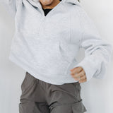 Drea Half Zip Hoodie