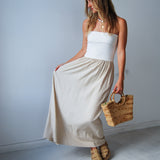 Simply Refined Strapless Dress
