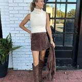 Lexie Turtleneck Sleeveless Sweater