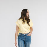 Go To Side Scrunch Tee