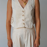 She's A Statement Maker Vest