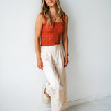 Deeply Rooted Embroidered Tank