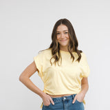 Go To Side Scrunch Tee