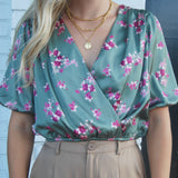 Lovely In Florals Blouse