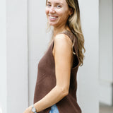 Girls Who Lunch Knit Vest