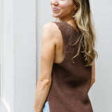 Girls Who Lunch Knit Vest