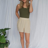 Little Steps Linen Shorts