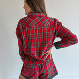 Pretty In Plaid Christmas Pajamas