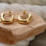 Demi Classic C Hoop Earring