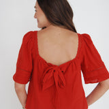 True Love Tie Back Blouse