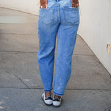 Understated Barrel Jean