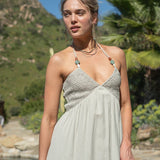 Sea Breeze Halter Dress