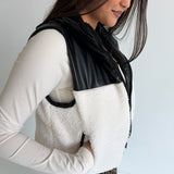 Feeling Chic Reversible Puffer Vest