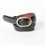 Oval Buckle Belt