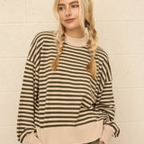 Cloudlike Striped Sweater