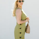 Serene Linen Mini Dress