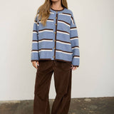 Lowen Striped Cardigan