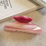 Splice Color Block Acetate Hair Claw MK2PPM6W6HCP579