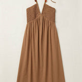 Sea Breeze Halter Dress