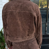 Cinnamon Spice Corduroy Jacket