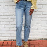 Riley High Rise Crop Jean