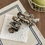 Elegant Geometric Acetate Hair Claw Clips MK2PPM6W6HCP559