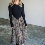 Make A Statement Midi Skirt